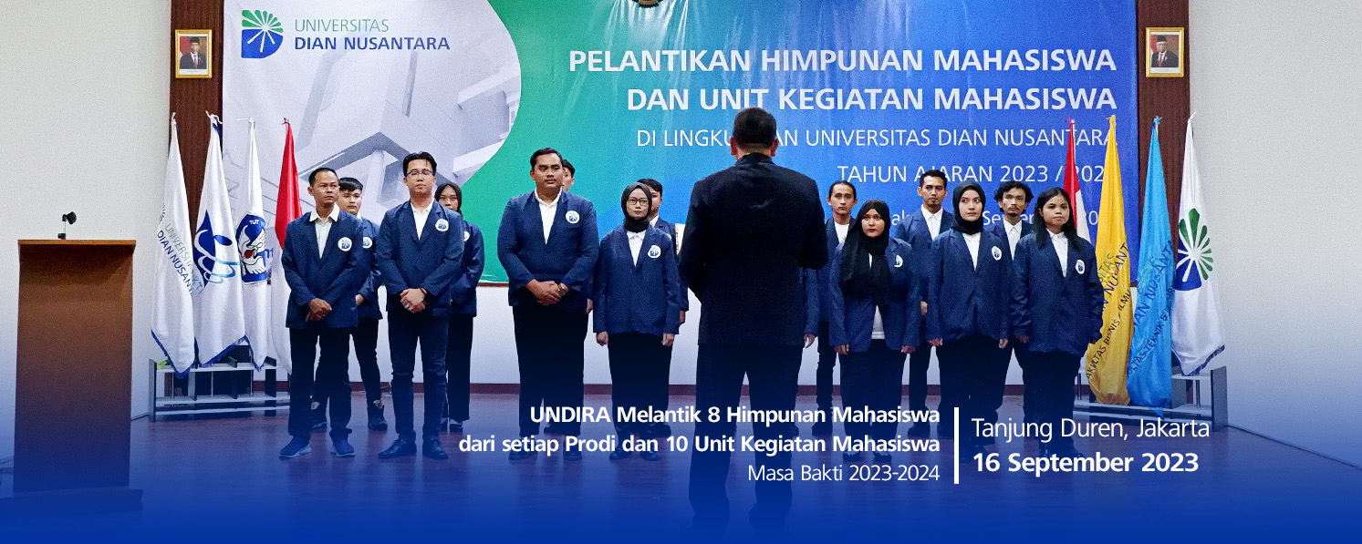 Pelantikan HIMA dan UKM UNDIRA